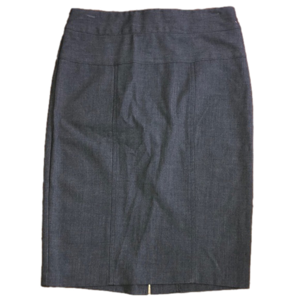 Juniors Gray Pencil Skirt